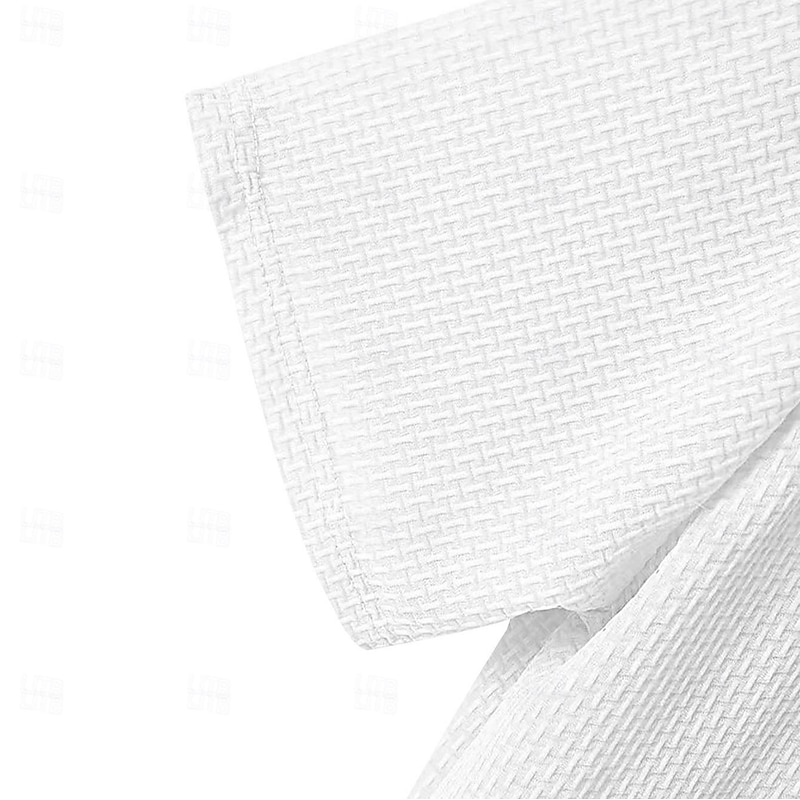 Men's Waffle Shirt T Shirt Tee Top Short Sleeves Crew Neck Summer Solid Color Plain Fashion Designer Basic Vacation Street Going out Army Green Black White Top Tee for Men3