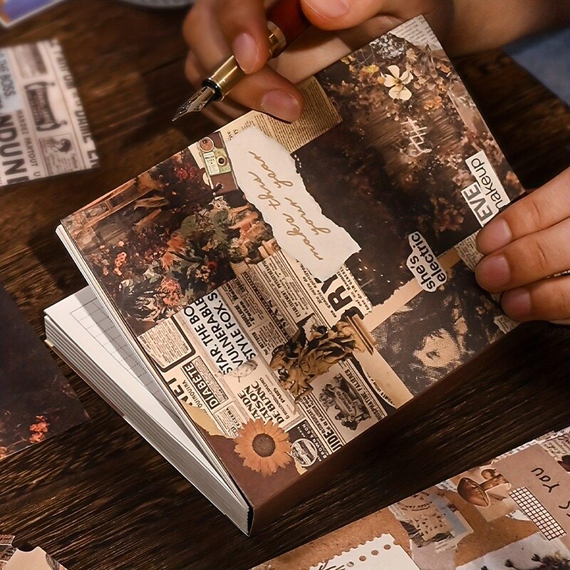 Vintage Scrapbook Kit with Journaling Supplies and Stationery Create with Aesthetic Journal and Scrapbooking 346pcs3