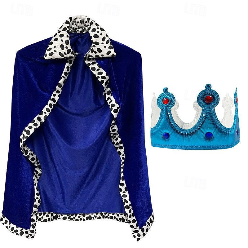 King Halloween Cosplay Costume Carnival Costume Cosplay Adults' Boys' Carnival Masquerade Party / Evening Festival Easy Halloween Costumes Dress Up3