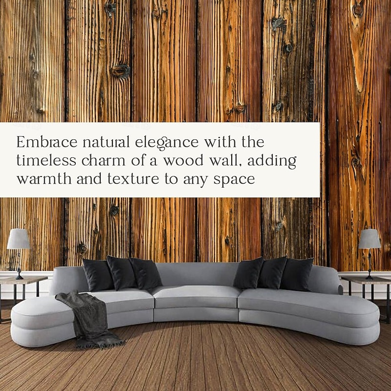 Wood Wall Tapestry Art Decor Blanket Curtain Hanging Home Bedroom Living Room Decoration Polyester2