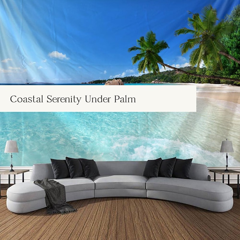 Landscape Large Wall Tapestry Art Decor Blanket Curtain Hanging Home Bedroom Living Room Decoration Polyester Wall hanging decor2