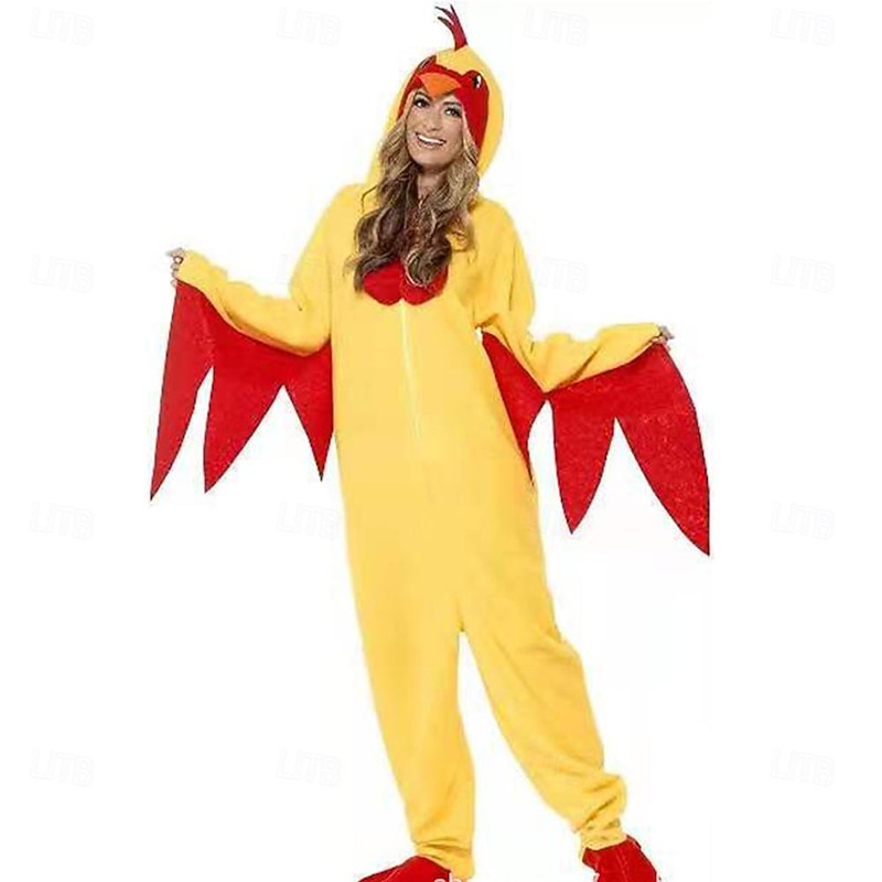 Cock Halloween Cosplay Costume Funny Costumes Carnival Costume Cosplay Adults' Men's Women's Carnival Masquerade Mardi Gras Performance Party Halloween Easy Halloween Costumes Dress Up4