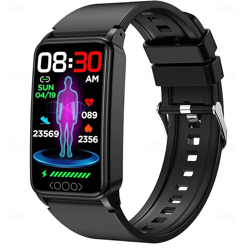NEW Smart Watch 1.47 inch Smartwatch Fitness Running Watch Bluetooth Temperature Monitoring Pedometer Call Reminder Compatible with Smartphone Women Men Waterproof Media Control Message