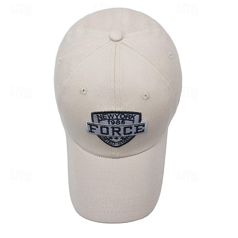 Men's Baseball Cap Sun Hat Trucker Hat Black White Polyester Embroidered Fashion Casual Street Daily Letter Adjustable Sunscreen Breathable4