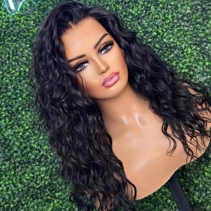 Water Wave Remy Hair Lace Front Wigs for Women 100% Brazilian Virgin Hair Lace Front Human Hair Wigs3