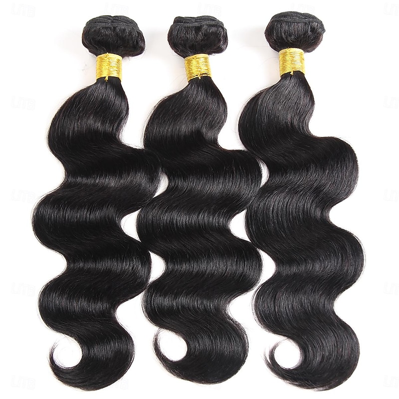 Brazilian Hair Weave Bundles Body Wave 3 Bundles Virgin Remy Human Hair Bundles Raw Hair Extensions Tissage3