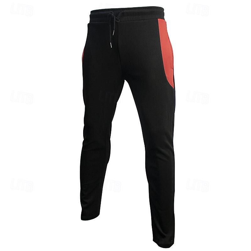 Men's Color Block Sweatshirt Tracksuit Sweatsuit Long Sleeve Sweatshirt Standing Collar Streetwear Basic Casual Sports & Outdoor Daily Holiday 2 Piece Spring &  Fall3