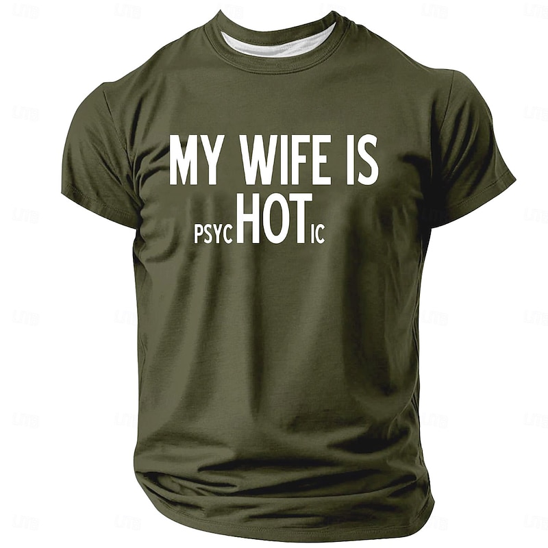 Men's Funny T Shirt Short Sleeve T shirt 3D Print Crew Neck Shirt Vintage Cool Party Holiday Heather Gray Black Red Summer Spring Clothing Apparel S M L XL XXL XXXL4