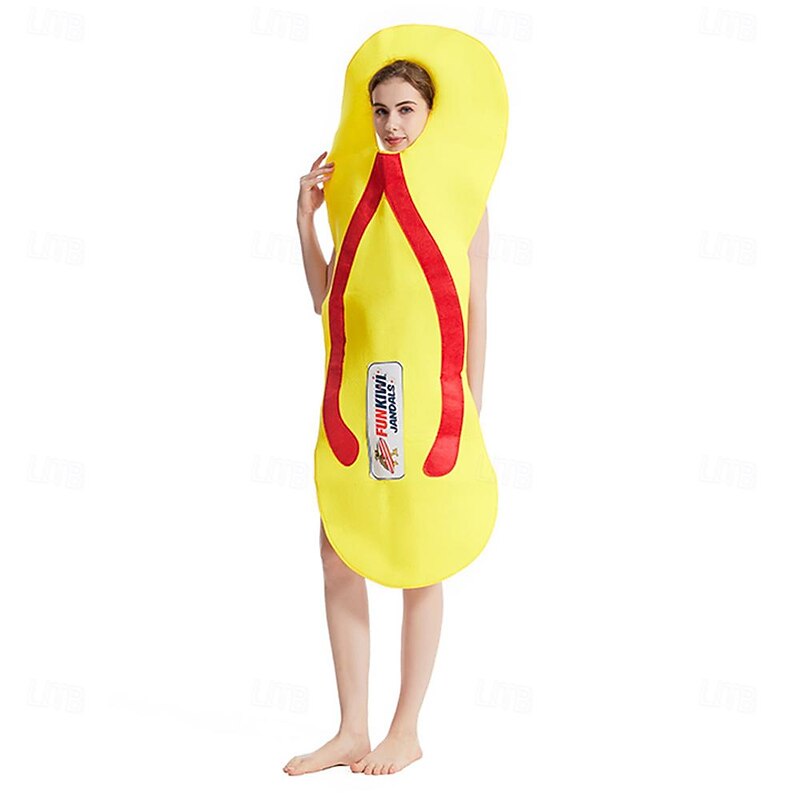 Flip Flops Halloween Cosplay Costume Funny Costumes Carnival Costume Cosplay Adults' Men's Women's Carnival Masquerade Mardi Gras Performance Party Halloween Easy Halloween Costumes Dress Up2