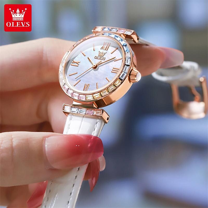 New Olevs Olevs Brand Fashion Trend Women'S Watches Simple Leisure Waterproof Versatile Women'S Sports Quartz Watch3