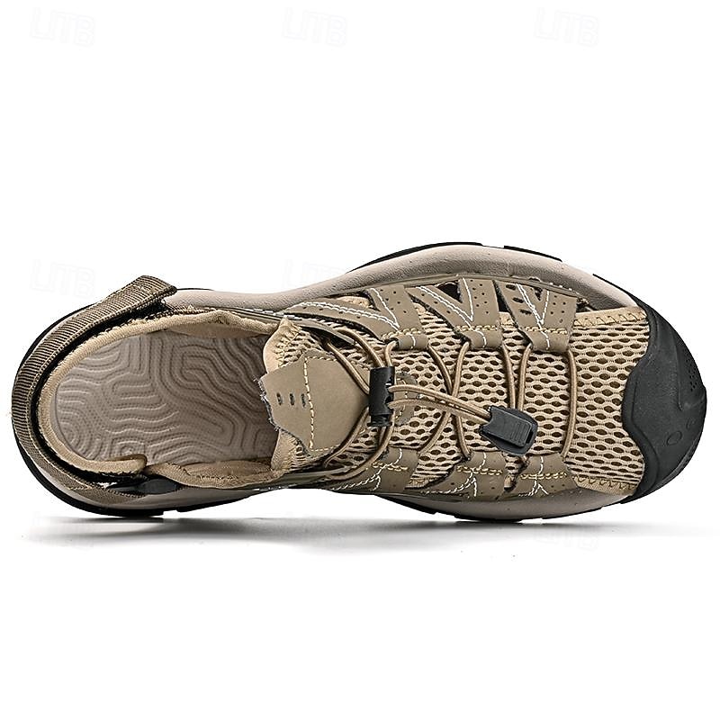 Men's Lightweight Breathable Hiking Sandals with Adjustable Straps and Durable Sole – Ideal for Outdoor Adventures4