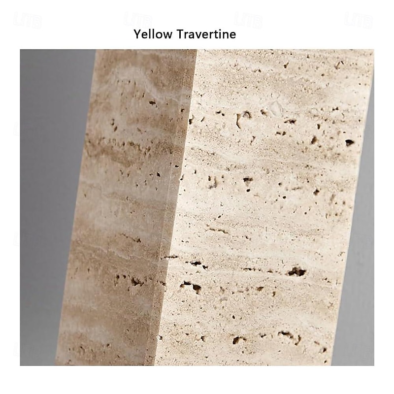 LED Pendant Light Stone Design Pendant Light Vintage Living Room Bedroom Dining Room 110-240V4