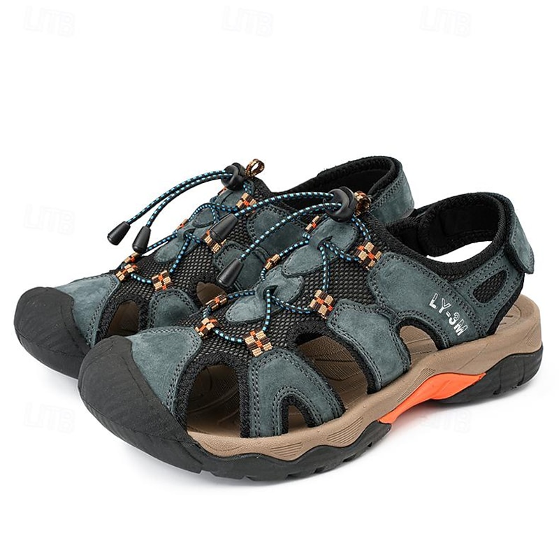 Men's Breathable Outdoor Hiking Sandals with Adjustable Straps and Non-Slip Sole – Durable and Comfortable for Adventures2