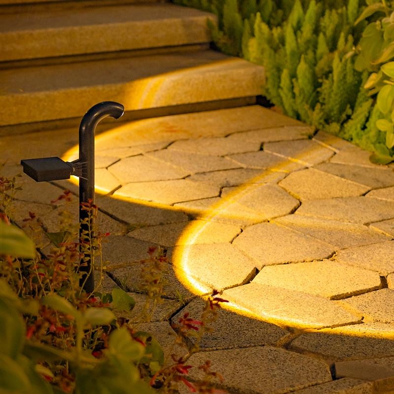 Solar Outdoor Spot Lights Waterproof Lawn Lamp Christmas Halloween Courtyard Yard Walkway Festival Projection Light Holiday Landscape Decor Lighting Solar Pathway Light3