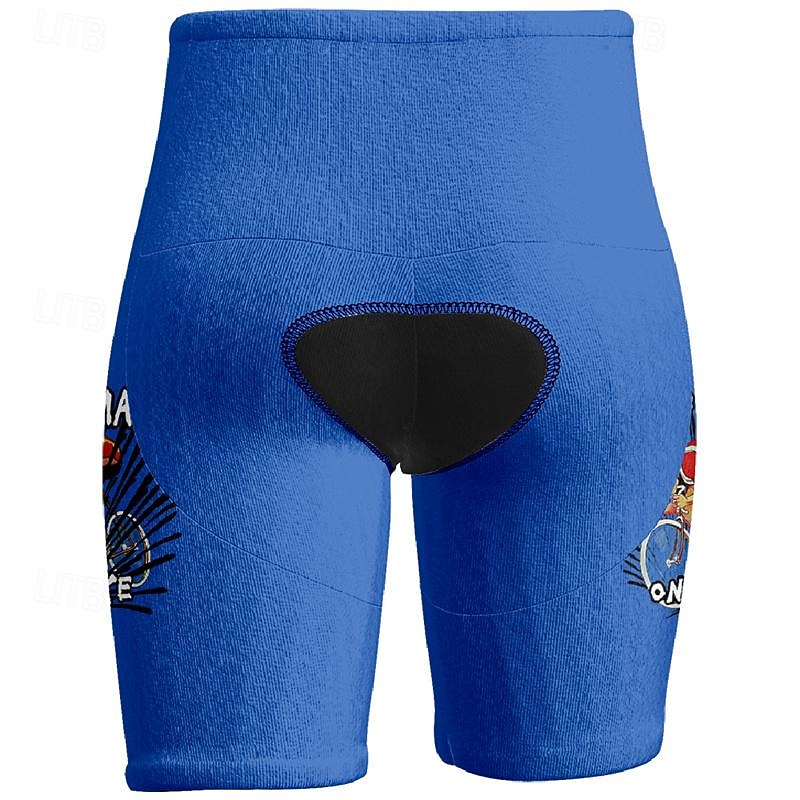 Men's Cycling Shorts Bike Shorts Graphic Bike Shorts with 3 Rear Pockets Quick Dry High Elasticity Comfortable Breathable Sports Yellow Pink Red Clothing Apparel2