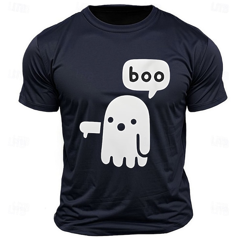 Men's Funny Letter Print T Shirt Tee Top 100% Cotton Short Sleeve Graphic Shirt Black Dark Grey Dark Blue Comfortable Tee Street Sports Outdoor Fashion Designer Clothing2