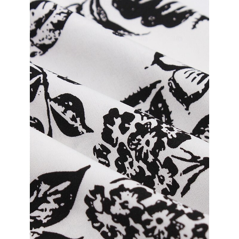 Retro Vintage 1950s Cocktail Dress Dress A-Line Dress Floral Dress Floral Fancy Dress Women's Carnival Masquerade Casual Daily Bachelorette Party Adults' Dress Homecoming Dresses4