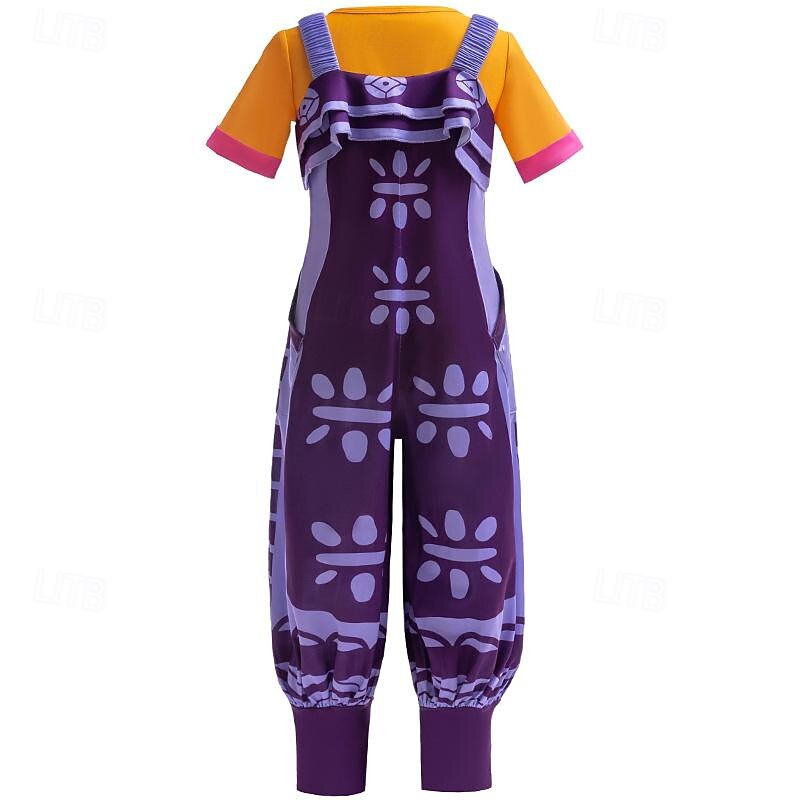 Iwájú the Future Tola Martins Costume Jumpsuit Cosplay Movie Cosplay for Girls' Kids Carnival Party4