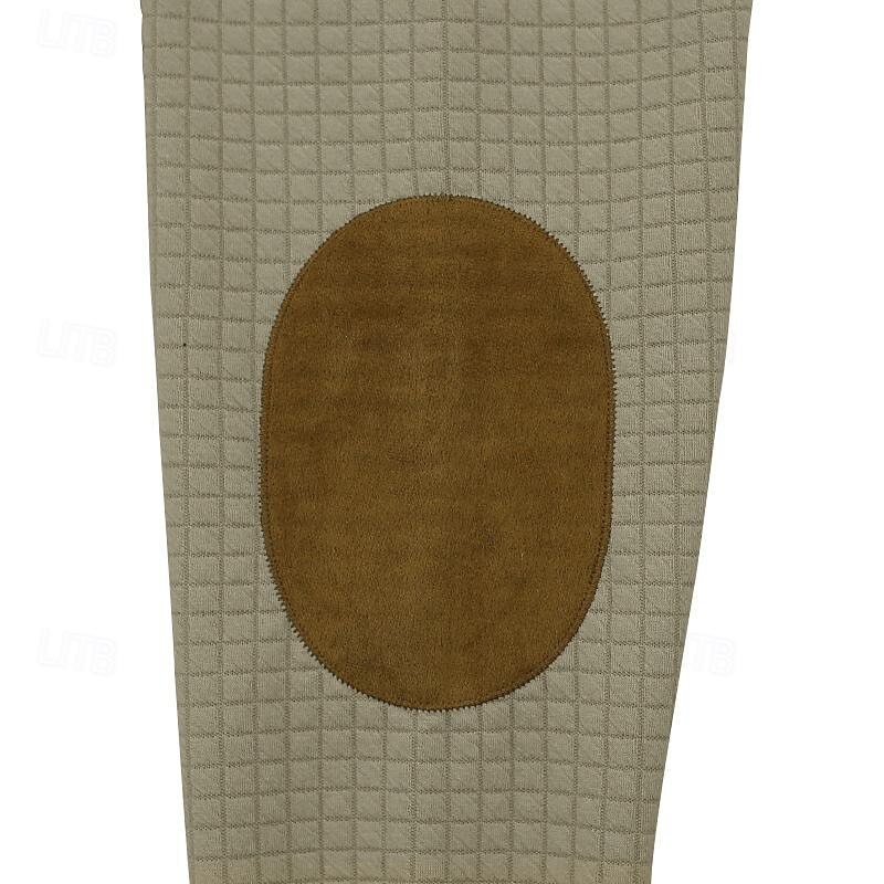 Men's Hoodie Waffle Hoodies Apricot Black Army Green Light Grey Hooded Color Block Patchwork Ribbed Textured Sports & Outdoor Daily Holiday Streetwear Basic Casual Spring & Fall Clothing Apparel 12