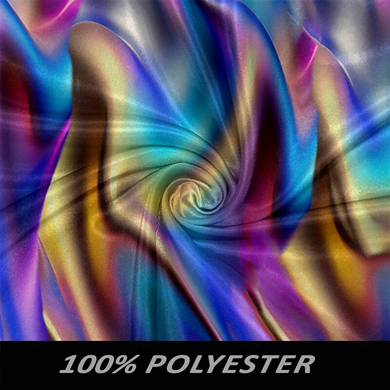 Men's Shirt Dress Shirt Button Up Shirt Long Sleeve Fashion Casual Party Evening Wear Casual Summer Spring Fall Turndown Button Up 3D Print Blue3