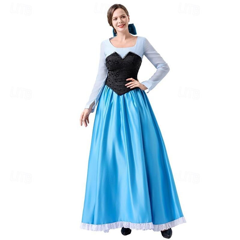 Alice in Wonderland Halloween Masquerade Adults' Women's Halloween Easy Halloween Costumes Dress Up4