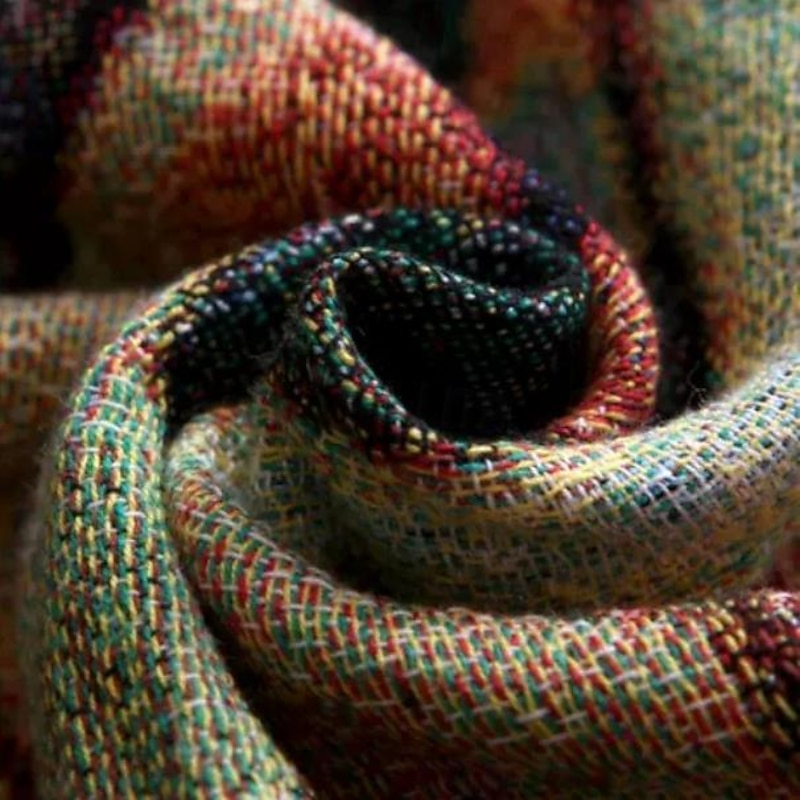 Jacquard Woven Tapestry Gobelin Aubusson Wall Art Hanging Aubusson Large Tapestry Reproduction Loom Cotton Weave Modern Poppies Belgian Tapestry (without tassels and rod)3