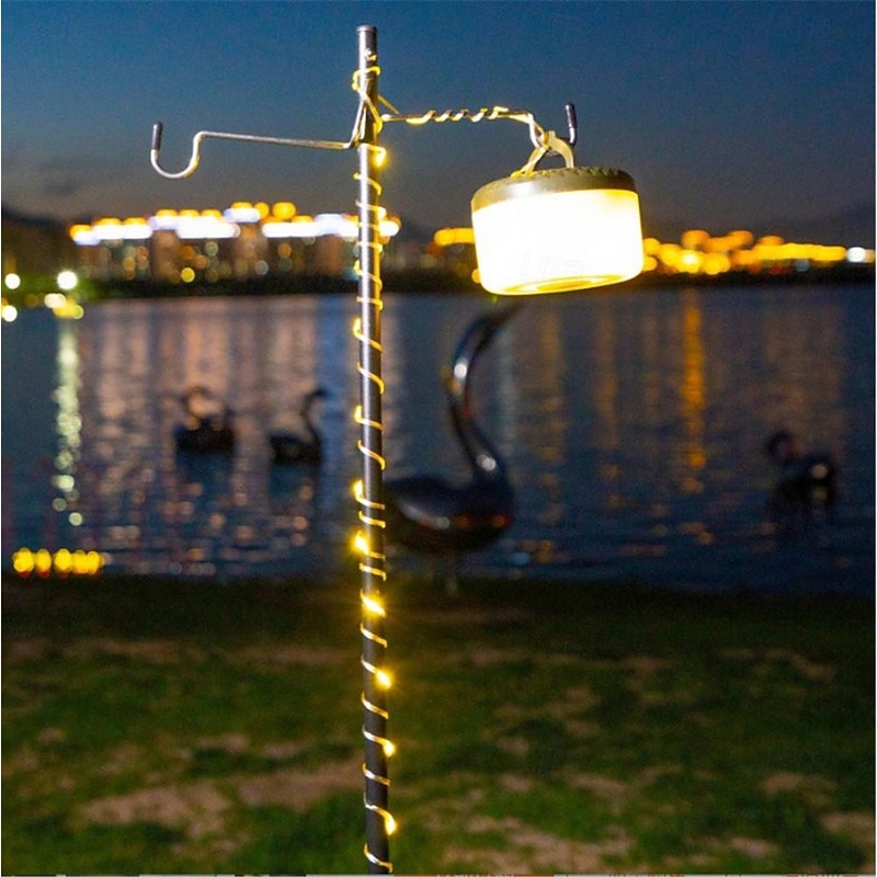 10m LED Reel String Lights Camping Lights, Outdoor Christmas/Halloween String Lights, USB Camping Lamp Recyclable LED Atmosphere Light for Garden Tent Room Decor2