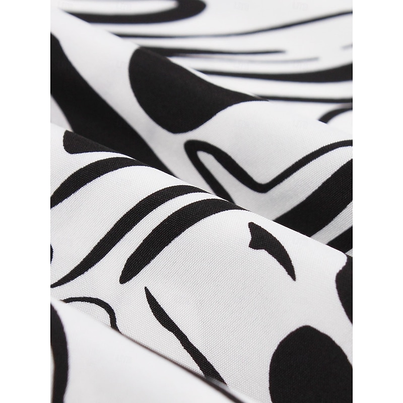 Retro Vintage 1950s Cocktail Dress Dress A-Line Dress Floral Polka Dot Fancy Dress Women's Carnival Masquerade Casual Daily Bachelorette Party Adults' Dress Homecoming Dresses4