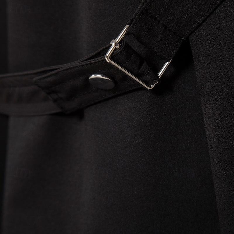 Punk & Gothic Shirt Solid Color Fancy Dress Men's Masquerade Party / Evening Adults' Top4