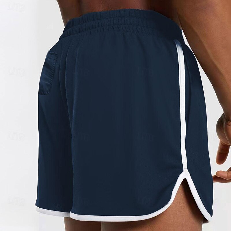 Men's Letter Swim Trunks Swim Shorts Board Shorts Mid Waist Fashion Designer Athletic Surfing Leisure Sports Holiday Drawstring Pocket Elastic Waist Designer Clothing Apparel2