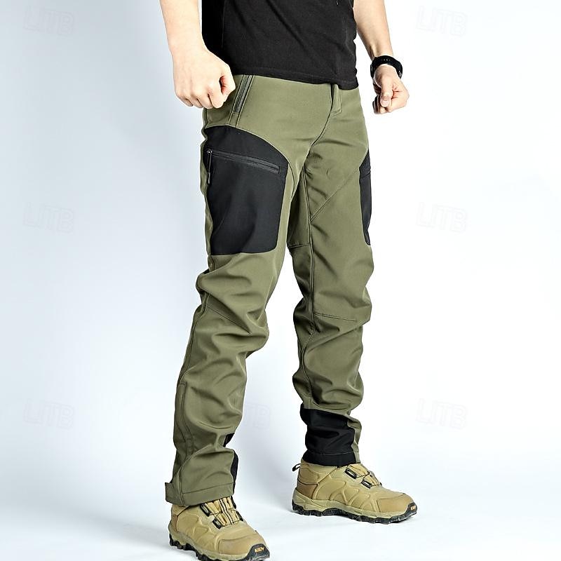 Men's Cargo Pants Hiking Pants Trousers Tactical Pants Military Spring Outdoor Regular Fit Waterproof Quick Dry Pants / Trousers Black Army Green Hunting Climbing Camping / Hiking / Caving S M L XL3