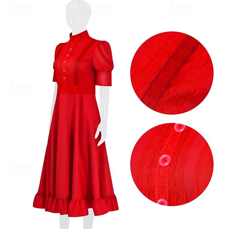 Pearl Pearl Dress Cosplay Costume Cosplay Movie Cosplay for Women's Adults' Carnival Masquerade Event / Party Masquerade4