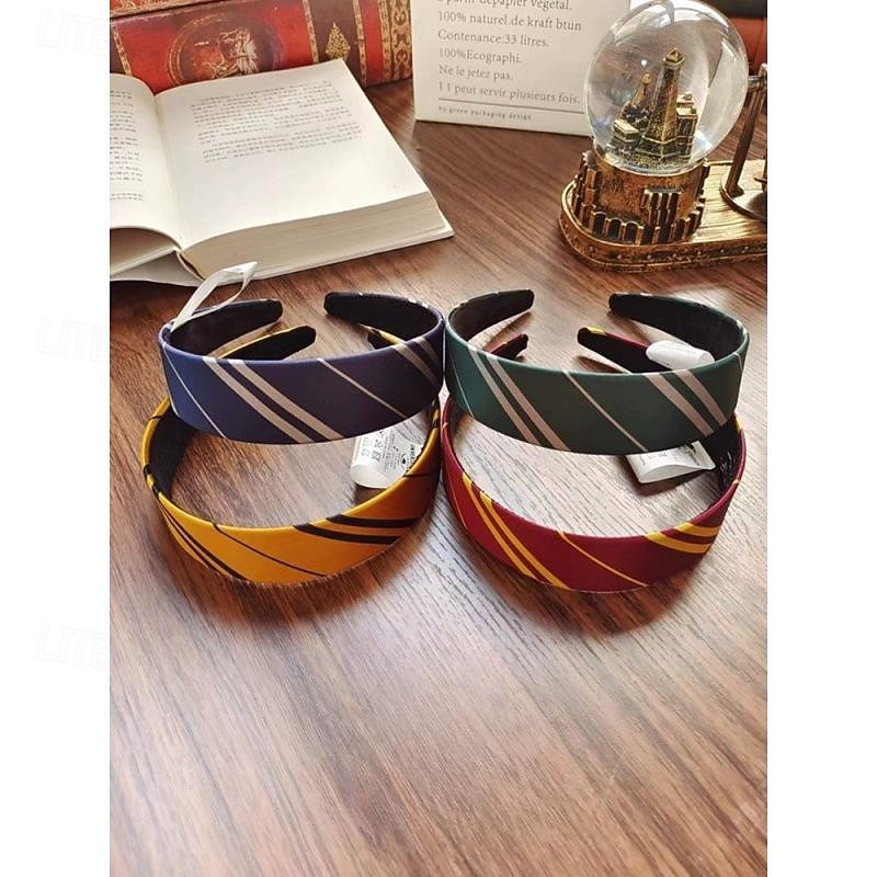 Magic Harry Slytherin Ravenclaw Headband Headwear Women's Movie Cosplay Costume Party Masquerade Causal3