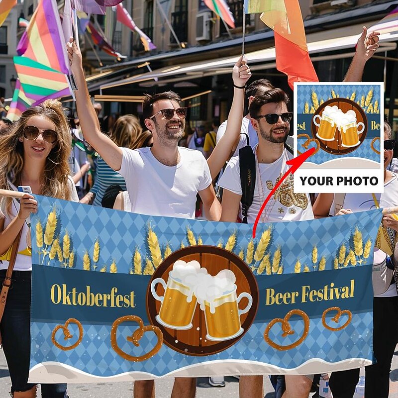Graduation Customized Parade Flag Best Graduation Gift Banner Design Your Own Photo/Text/Logo Banner Sign 1pc3