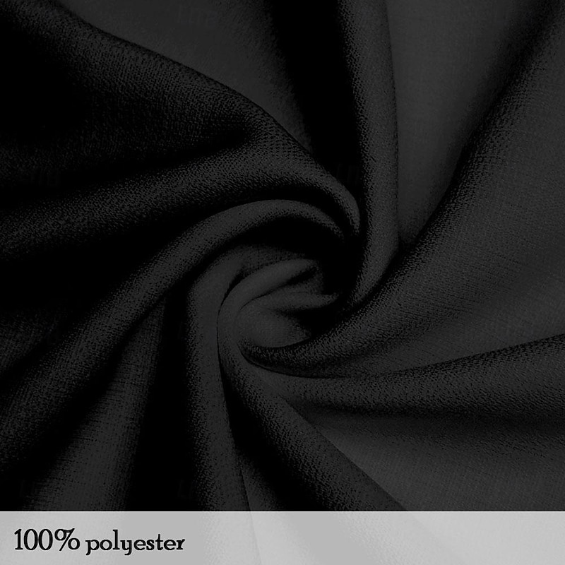 Men's Gradient Geometric Pattern Button Up Shirt Printed Shirts Short Sleeve Hawaiian Resort Outdoor Business / Ceremony / Wedding Summer Turndown Print Button-Down Black3