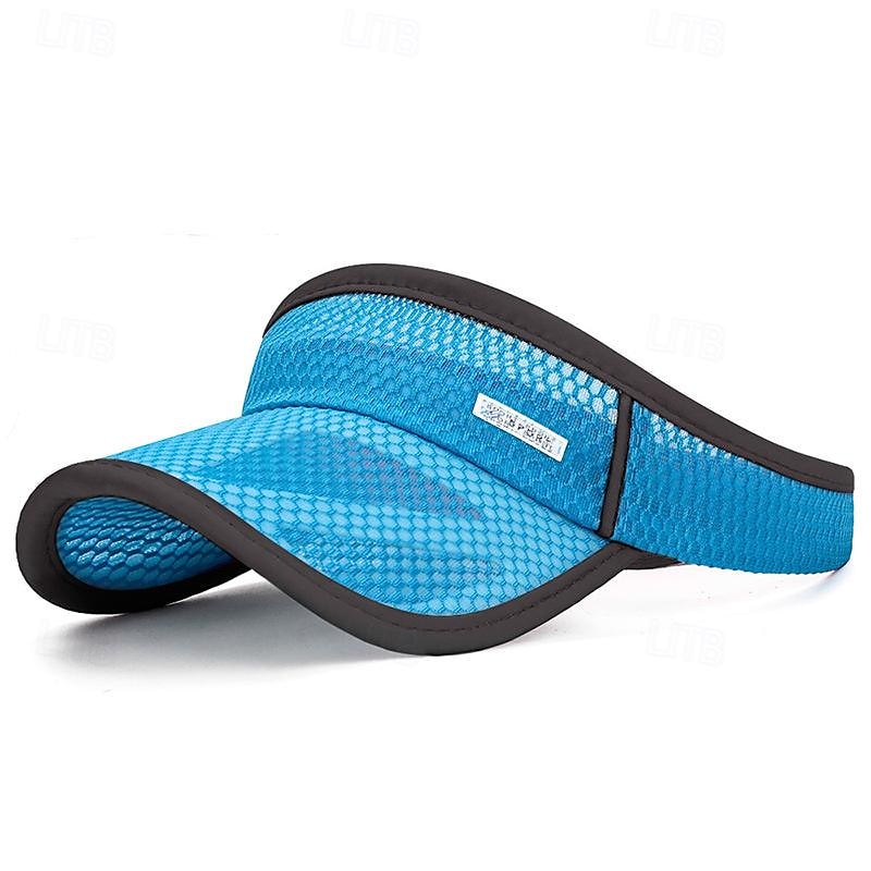 Men's Sun Hat Trucker Hat Mesh Cap Black White Polyester Mesh Fashion Casual Street Daily Solid Color Adjustable Sunscreen Breathable4