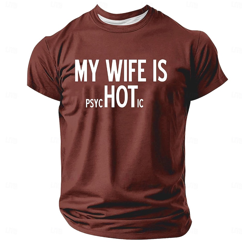 Men's Funny T Shirt Short Sleeve T shirt 3D Print Crew Neck Shirt Vintage Cool Party Holiday Heather Gray Black Red Summer Spring Clothing Apparel S M L XL XXL XXXL2