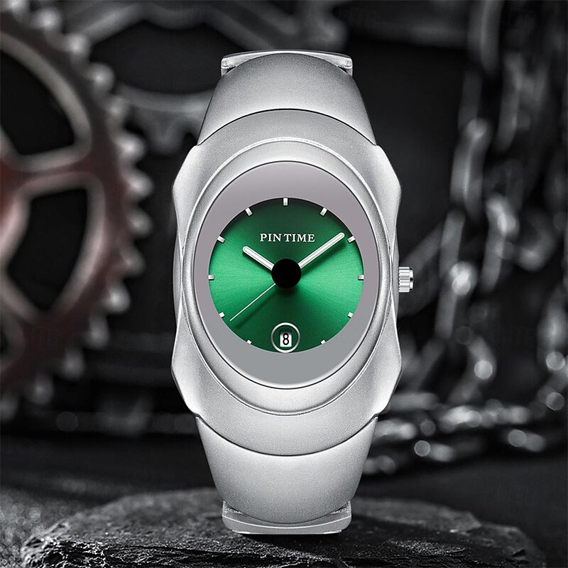 Men Quartz Watch Creative Fashion Wristwatch Luminous Calendar Waterproof Decoration Alloy Watch3