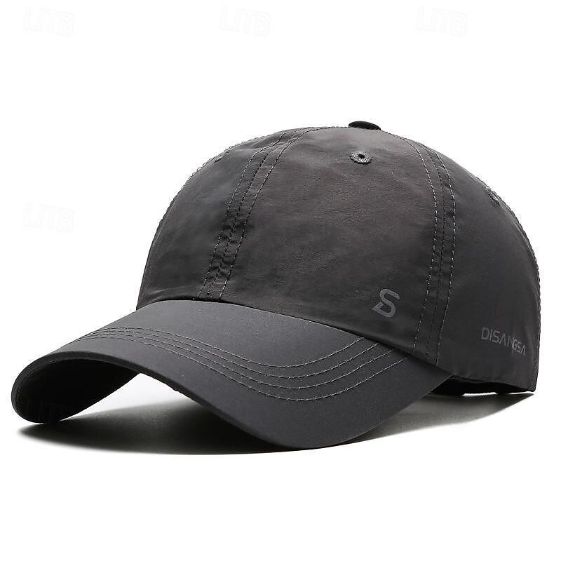 Men's Baseball Cap Sun Hat Trucker Hat Black Navy Blue Chinlon Fashion Casual Street Daily Letter Adjustable Sunscreen Breathable3