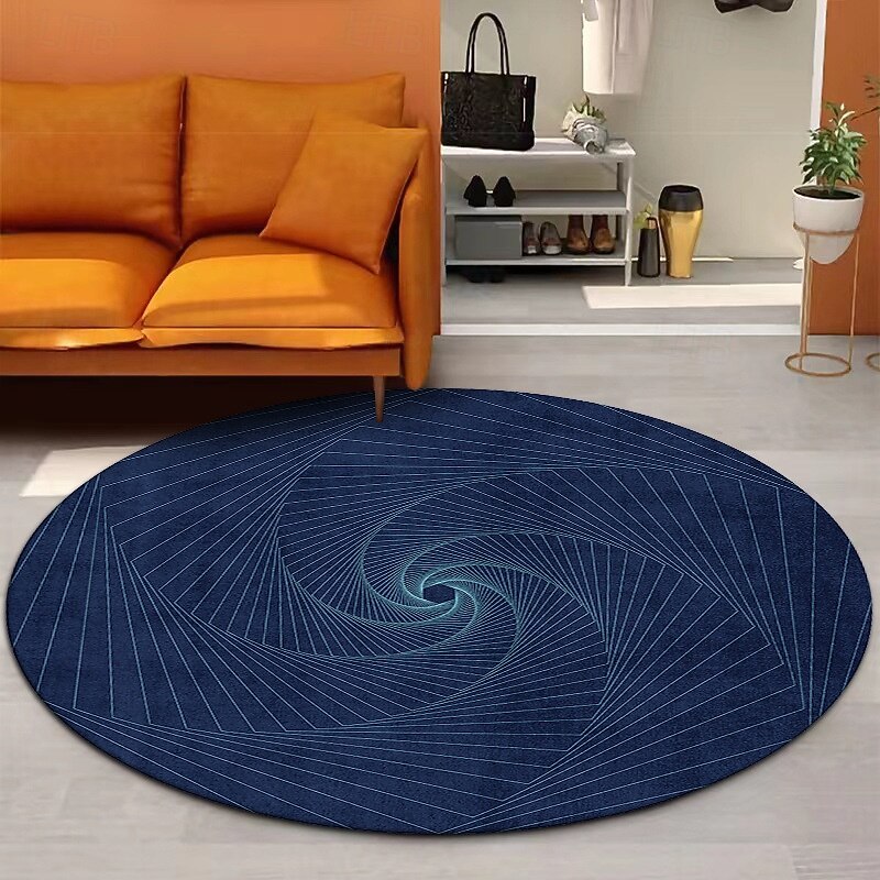 Halloween Trick Eye Fire Doormat Kitchen Mat Floor Mat Non-Slip Area Rug Oil Proof Rug Indoor Outdoor Mat Bedroom Decor Bathroom Mat Entrance Rug3