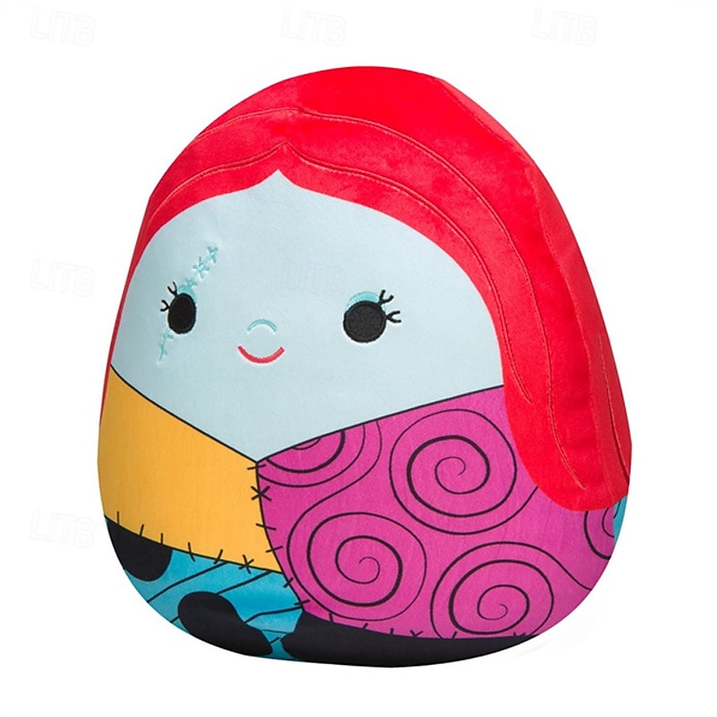 8-Inch Jack Skellington/Sally - Nightmare Before Christmas - Official Jazwares Halloween Plush - Collectible Soft & Squishy Stuffed Animal Toy - Gift for Kids, Girls & Boys4