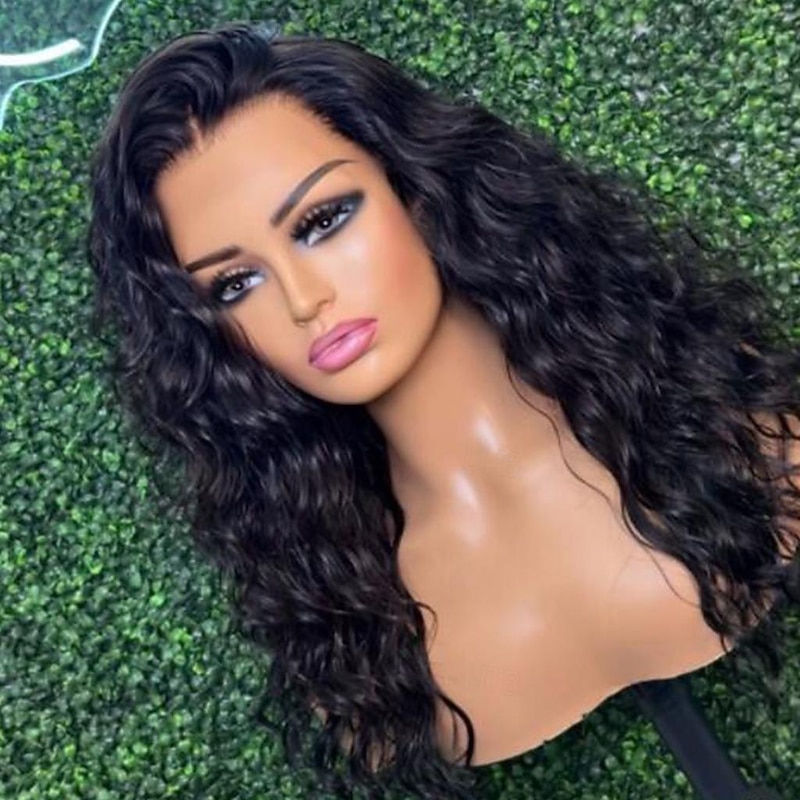 Water Wave Remy Hair Lace Front Wigs for Women 100% Brazilian Virgin Hair Lace Front Human Hair Wigs2