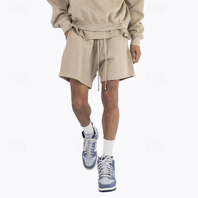 Men's Running Shorts Gym Shorts Sweat Shorts Pocket Drawstring Elastic Waistband Shorts Outdoor Sports & Outdoor Indoor Breathable Soft Running Workout Walking Tailored Fit Sportswear Activewear2