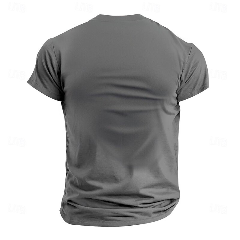 Men's Flag Funny Beer German Flag T Shirt Tee Top Cotton Short Sleeve Graphic Shirt White Dark Gray Comfortable Tee Street Sports Outdoor Fashion Designer Clothing3