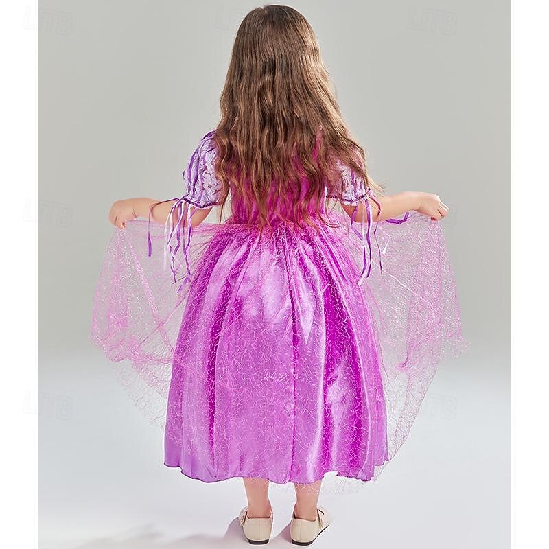 Fairy Tale Sofia the First Princess Sofia Flower Girl Dress Theme Party Costume Tulle Dresses Cosplay Movie Cosplay for Girls' Kids Carnival Party / Evening2