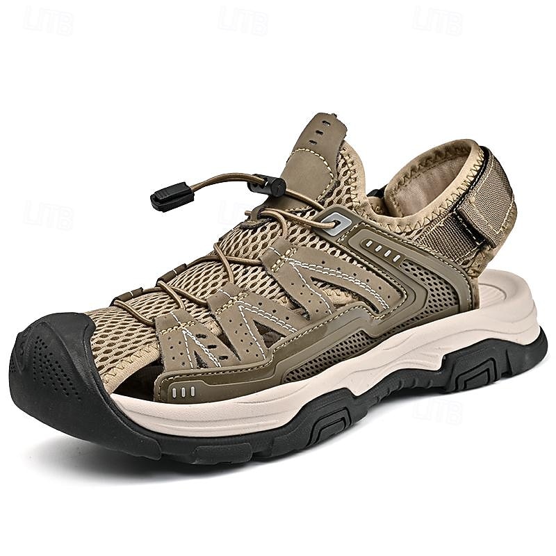 Men's Lightweight Breathable Hiking Sandals with Adjustable Straps and Durable Sole – Ideal for Outdoor Adventures2