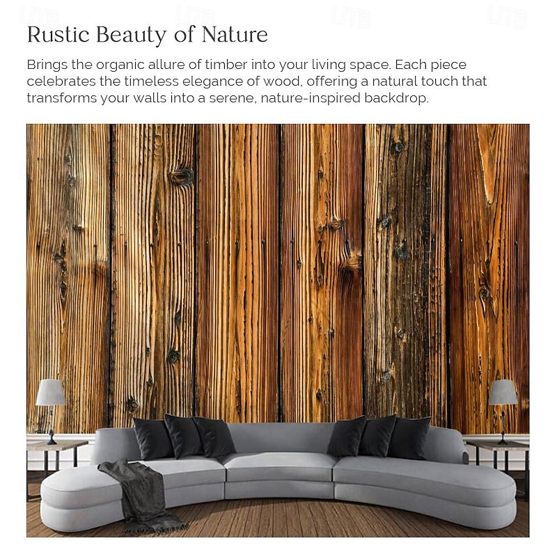 Wood Wall Tapestry Art Decor Blanket Curtain Hanging Home Bedroom Living Room Decoration Polyester3