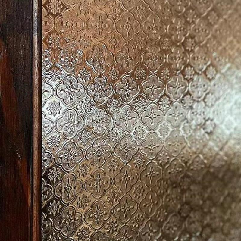 Window Privacy Film Frosted Glass Film Removable Vinyl Door Window Coverings UV Blocking Self Static Cling Non-Adhesive Window Clings Sticker for Home Decor2