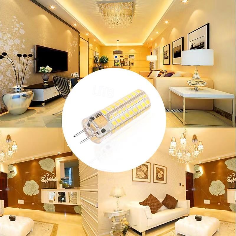 5pcs GY6.35 LED Bi-pin Base 12V AC/DC led Landscape Light Bulbs Replacement 50W Halogen Lamp4