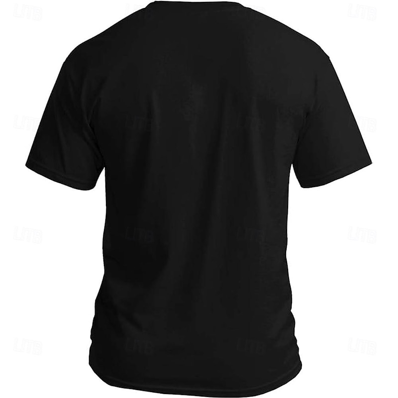 Men's Letter Funny Beer T Shirt Tee Top Cotton Short Sleeve Graphic Shirt Black Comfortable Tee Street Sports Outdoor Fashion Designer Clothing2